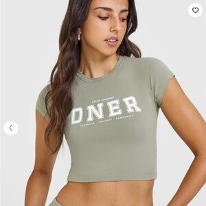 ONER ACTIVE COTTON BABY T-SHIRT WITH GRAPHIC